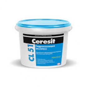 Ceresit CL 51 Эластичная гидроизоляционная мастика, 5 кг